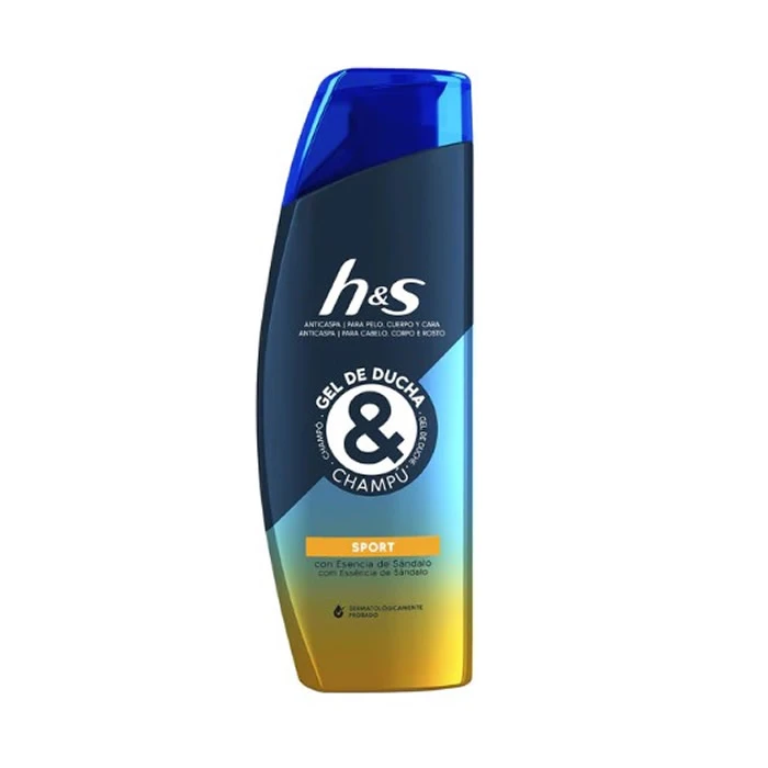 H&s sport shampoo e gel doccia 300ml