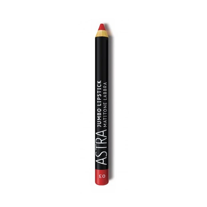 Astra makeup creion de buze jumbo lipstick full color 03 red stick 3g
