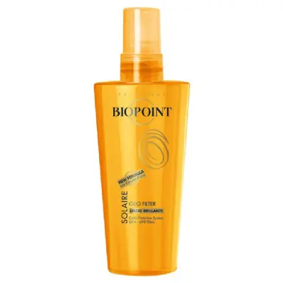 Biopoint ulei spray pentru par solare - smooth bright 100 ml, bax 3 buc. 