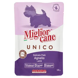 Miglior Cane Unico Patè Delicat 100% Miel 100 gr Bax 24 buc.
