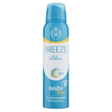 Breeze deodorant spray blue, invisible energy, 150ml, bax 6 buc. 