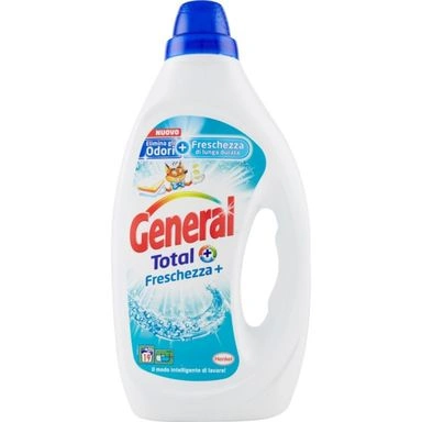 General detergent rufe lichid, fresh, 19 spalari, 950ml, bax 6 buc. 