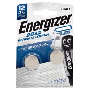 Energizer Ultimate Lithium 3V CR2032 buc 2, Bax 10 set