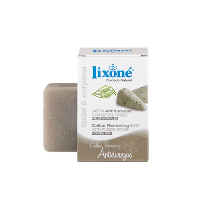 Lixone callus removing soap with pumice stone 125g