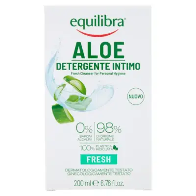 Equilibra Detergent Intim Aloe Fresh 200 ml Bax 6 buc.