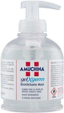 amuchina dezinfectant gel maini x-germ 250 ml, bax 12 buc.