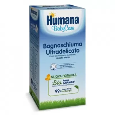 Humana Dus Spuma Baie Baby Care Ultra Delicato 200 ml Bax 3 buc
